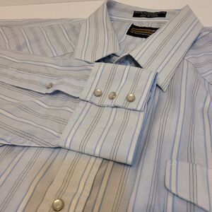 Panhandle slim western shirt, pearl snap, XXL (missing one snap)‎
